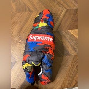 Supreme camouflage puppy small dog winter coat parka puffer size small